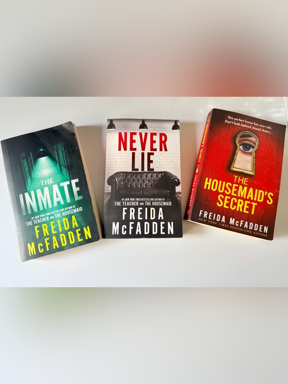 3 Freida McFadden books
